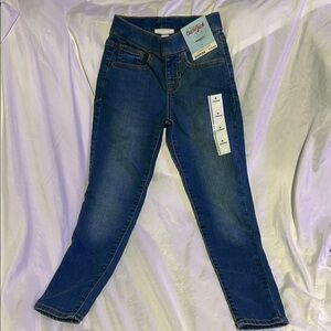 Classic Blue Slim-Fit Jegging Jeans with Stretch